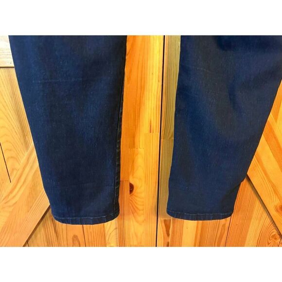 Anthropologie Pilcro High Rise Dark Wash Denim Zip Legging Shimmer Size 28 (8839 - Picture 7 of 7